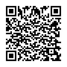 Codice QR per il numero di telefono +262262911828