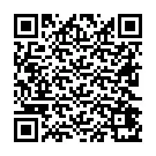 Código QR para número de telefone +26622471978