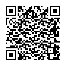 Kode QR untuk nomor Telepon +26622472006