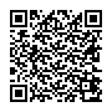 Código QR para número de telefone +26622472008