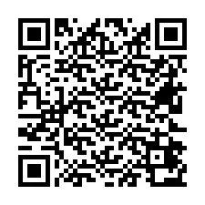 QR-code voor telefoonnummer +26622472013