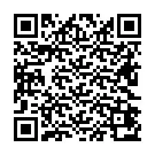 QR-code voor telefoonnummer +26622472032