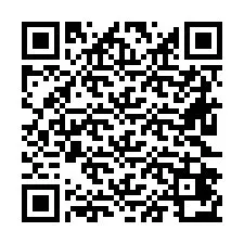 QR-code voor telefoonnummer +26622472035