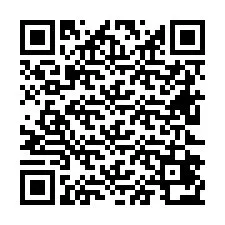 QR-code voor telefoonnummer +26622472056