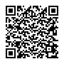 QR-code voor telefoonnummer +26622472060