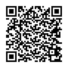 QR-code voor telefoonnummer +26622472078