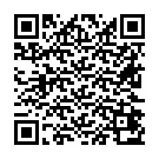 QR-code voor telefoonnummer +26622472089