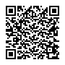 Código QR para número de teléfono +26622472104