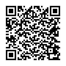 Código QR para número de telefone +26622472179