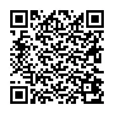 Código QR para número de teléfono +26622472180