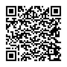 QR Code pour le numéro de téléphone +26622472225