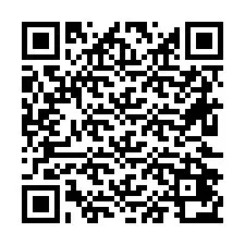 Código QR para número de telefone +26622472281