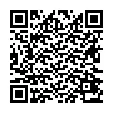 Código QR para número de telefone +26622472282