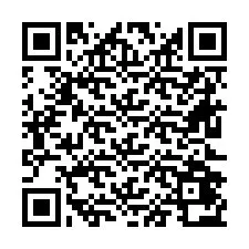 QR-code voor telefoonnummer +26622472345