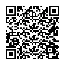 QR-code voor telefoonnummer +26622472381