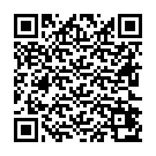 Código QR para número de telefone +26622472404