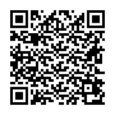 QR-код для номера телефона +26622472455