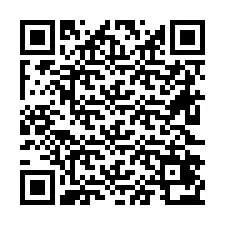 Código QR para número de teléfono +26622472461