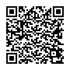 Código QR para número de telefone +26622472478