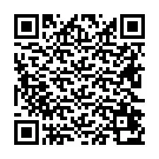 Código QR para número de teléfono +26622472562