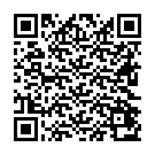 Código QR para número de telefone +26622472634