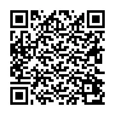 QR код за телефонен номер +26622472640