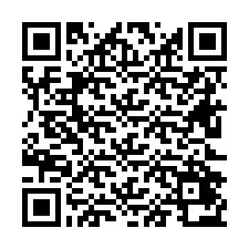 QR-code voor telefoonnummer +26622472642