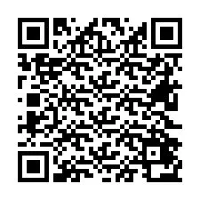 QR-code voor telefoonnummer +26622472663