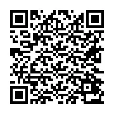 QR Code pour le numéro de téléphone +26622472689