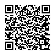 Código QR para número de telefone +26622472784