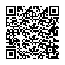 QR-code voor telefoonnummer +26622473002