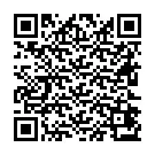 QR код за телефонен номер +26622473044