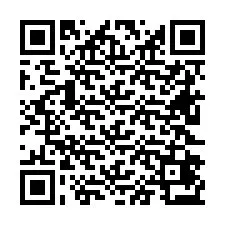 QR код за телефонен номер +26622473076