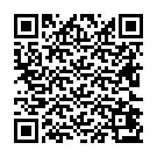 QR код за телефонен номер +26622473102