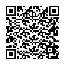 Código QR para número de telefone +26622473120