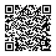 QR код за телефонен номер +26622473121