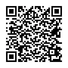 QR-code voor telefoonnummer +26622473167