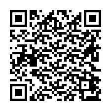 Codice QR per il numero di telefono +26622473221