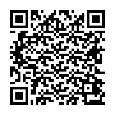 QR код за телефонен номер +26622473256