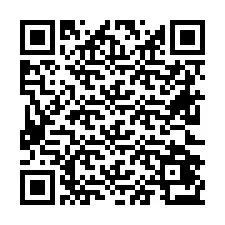 Kode QR untuk nomor Telepon +26622473309