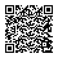 Kod QR dla numeru telefonu +26622473321