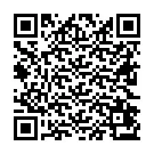 Código QR para número de telefone +26622473528
