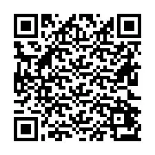 Código QR para número de telefone +26622473605