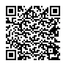 QR-код для номера телефона +26622473616