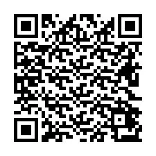 Codice QR per il numero di telefono +26622473622