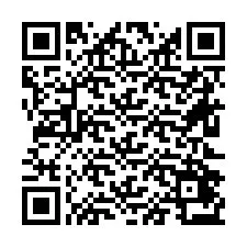 QR-code voor telefoonnummer +26622473651