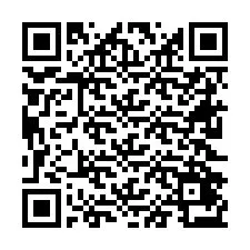 Código QR para número de telefone +26622473678