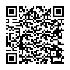 Código QR para número de teléfono +26622473706