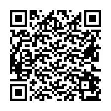 Codice QR per il numero di telefono +26622473707