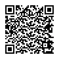 Codice QR per il numero di telefono +26622473826